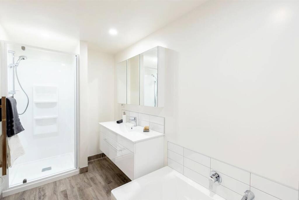 Villa Hagley Park Townhouse Christchurch Exterior foto